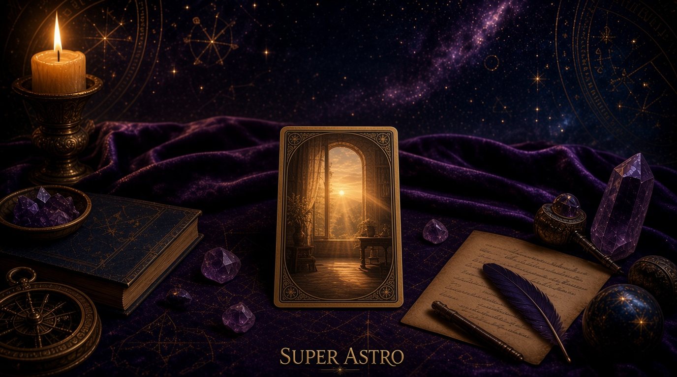 Карта дня: схема расклада таро Super Astro