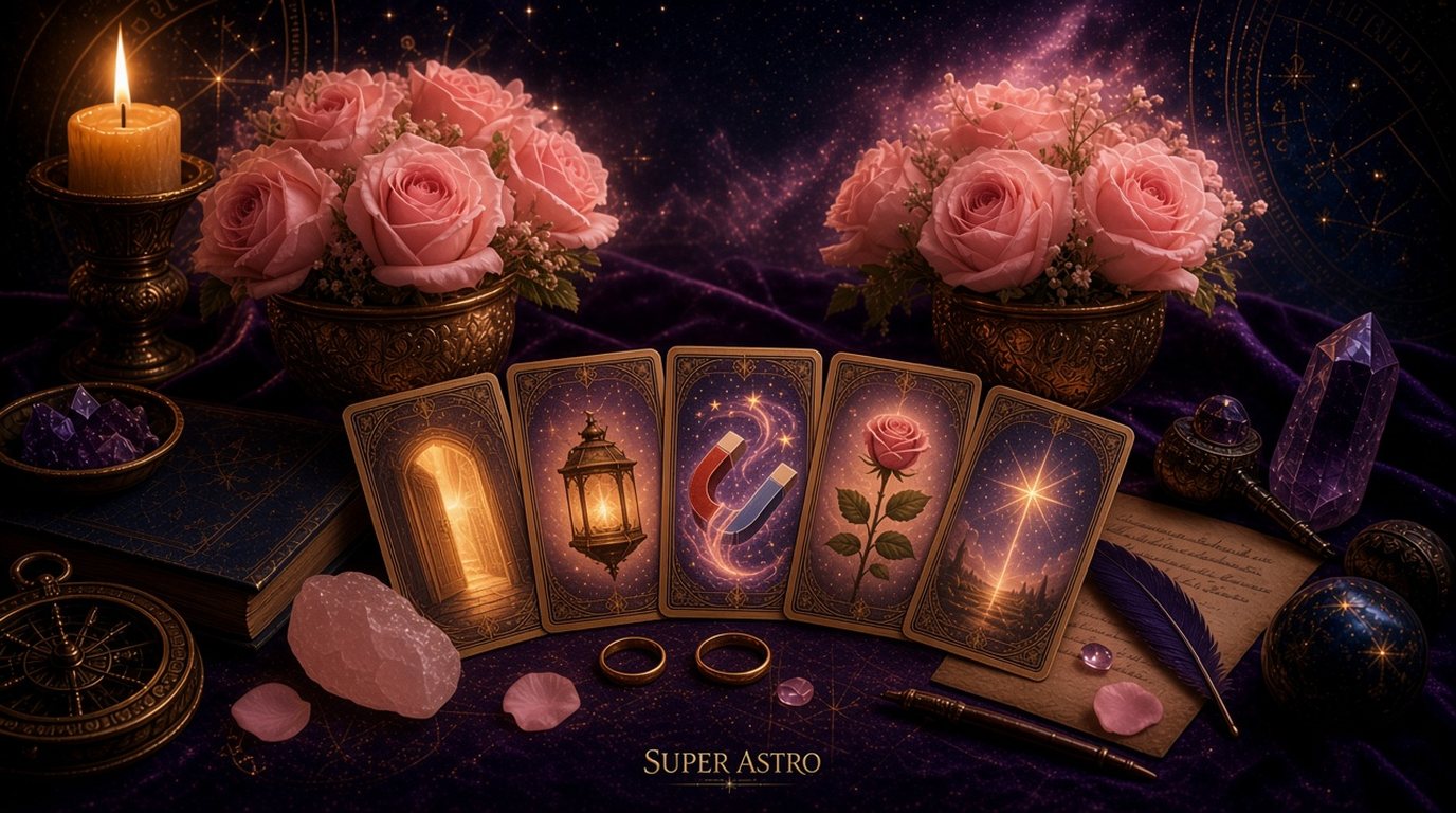 Расклад на любовь: схема расклада таро Super Astro