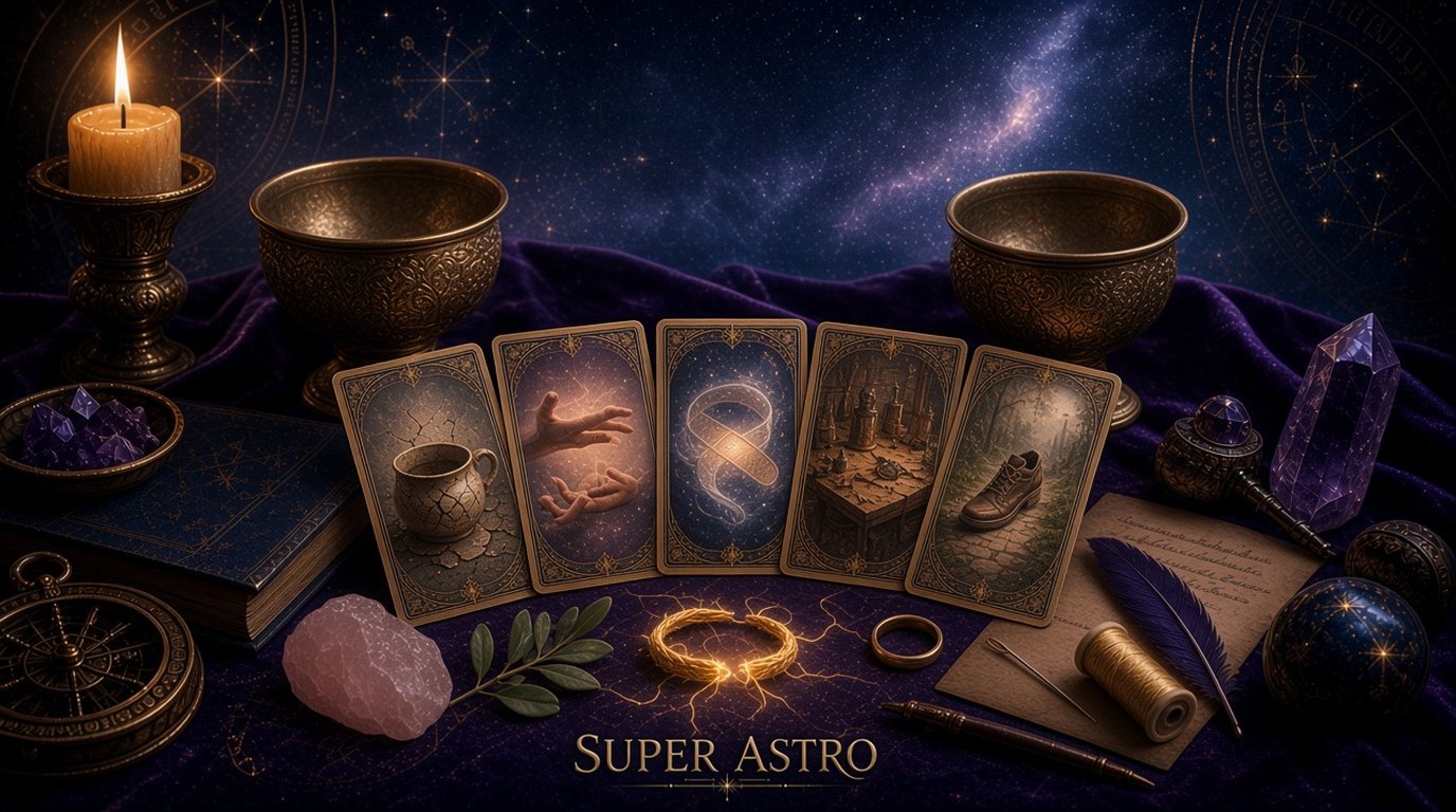 Расклад на примирение: схема расклада таро Super Astro